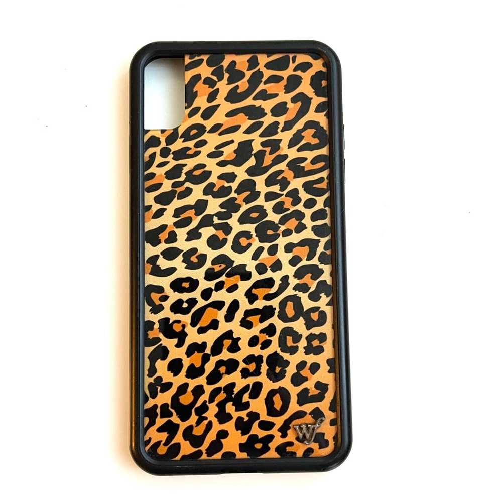 Cheetah Print Wildflower Case for iPhone XS MAX